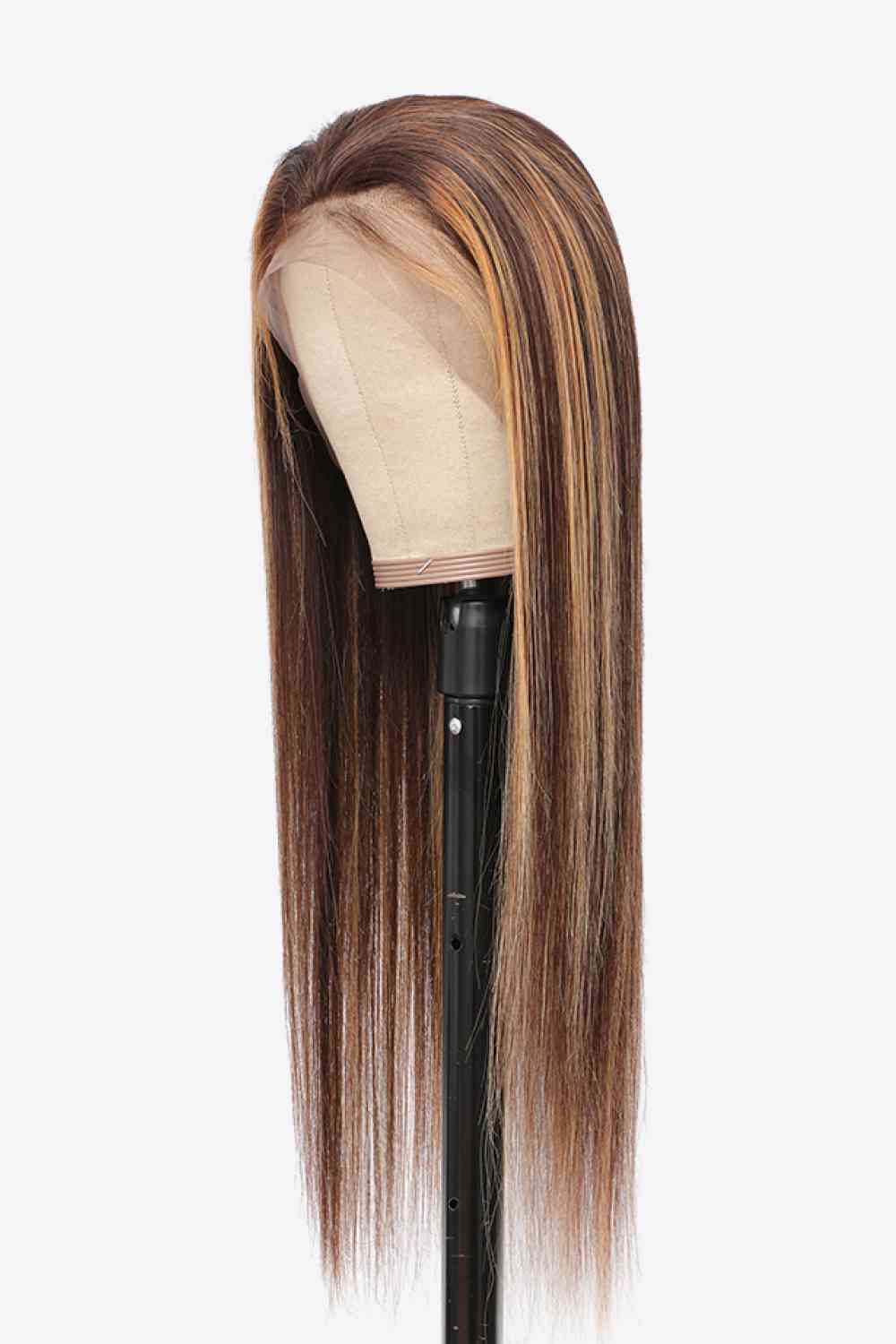 18" 160g Highlight Ombre #P4/27 13x4 Lace Front Wigs Human Virgin Hair 150% Density